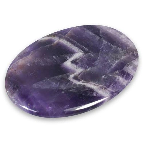 Amethyst Oval Shaped Loose Palm Stones