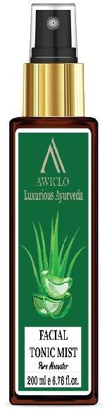 Awiclo Aloe Vera Face Toner, for Home, Parlour, Form : Liquid