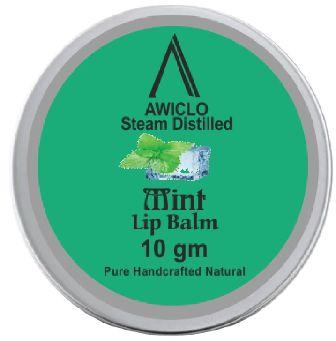 Awiclo Mint Lip Balm, Packaging Type : Plastic Box