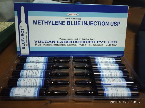 methylene blue injection