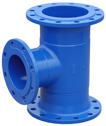 Paint Coated Cast Iron Flanged Tee, for Joining Pipe Line, Feature : Easy To Connect, Electrical Porcelain