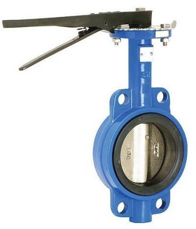 Cast Iron Wafer Type Butterfly Valve, for Water Fitting, Size : 50mm–600mm