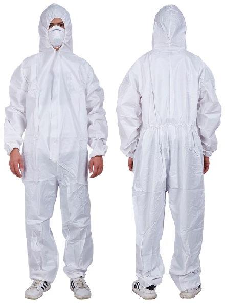Disposable Coverall Suit, For Hospital, Feature : Anti-static, Front Back Pockets, Long Functional Life
