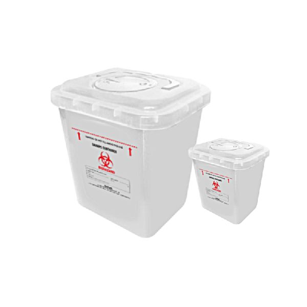 Pvc Sharps Container, For Disposing Medical Waste, Feature : Light Weight, Non Breakable, Recyclable