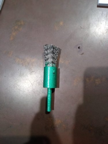 Carbon Steel Pencil Brush, Size : 6 mm to 25 mm
