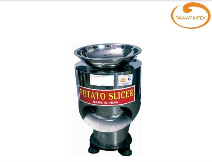 Stainless Steel Electric Polished POTATO CHIPS MAKING MACHINE, for CATERING, RESTAURANT, HOTEL, Capacity : 100-200kg/h