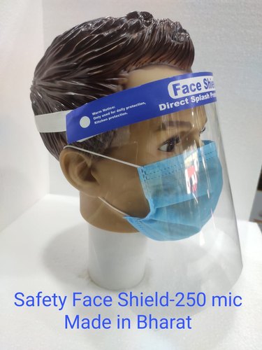 Safety Face Shield - 250 Mic, Feature : Light weight comfortable