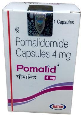 Pomalid 4mg Capsules, for Clinical, Packaging Type : Box