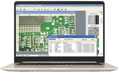 Radicon Metallurgical Image Analysis Software ( Caliper Pro )