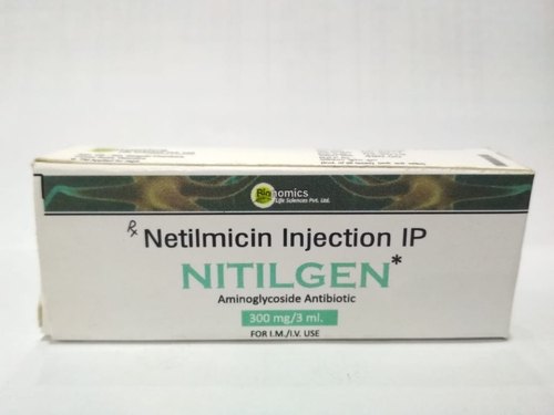 NETICIN Netilmicin, Packaging Size : 100MG/ML