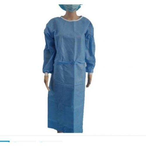 Plain SMMS Surgical Gown, Size : Large