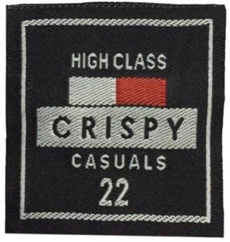 Square Woven Label, For Garments, Pattern : Embroidered