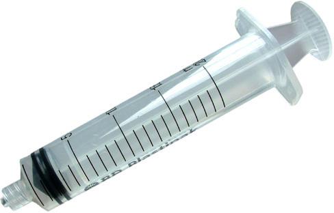 Biomed Plastic Stainless Steel 20ml Disposable Syringe