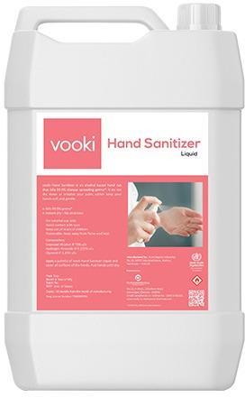 Hand Sanitizer -  5 Ltr (Vooki  Brand)