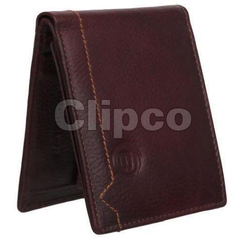 Rectangular Mens Leather Wallets, for ID Proof, Cash, Personal Use, Technics : Attractive Pattern