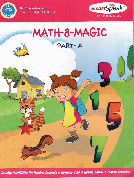 Paper Math-a-Magic Part-A Book, Size : Standard