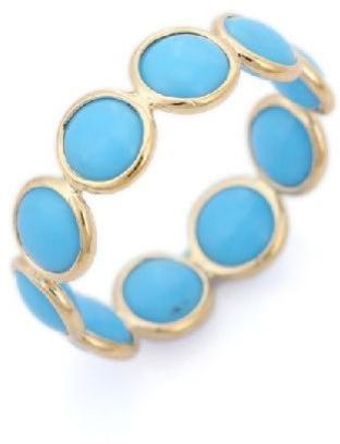 18K Gold Turquoise Ring