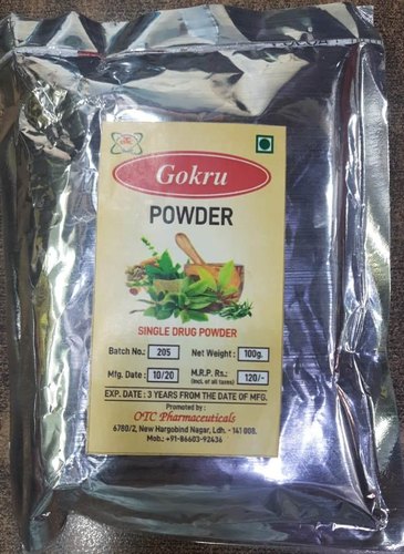 Gokhru Powder, Packaging Type : Plastic Packets