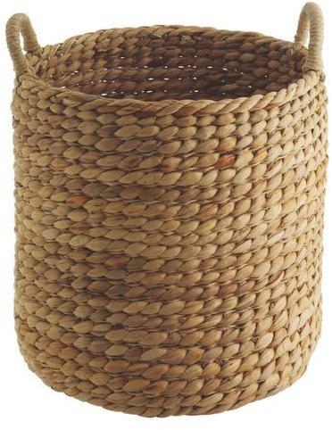 Bamboo Cane Water Hyacinth Basket, for Home, Malls, Stores, Vegetable Market, Feature : Re-usability