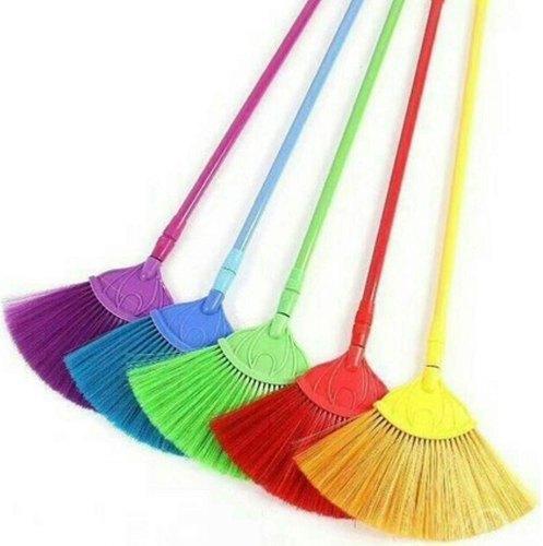 PVC plastic broom, for Cleaning, Pattern : Plain