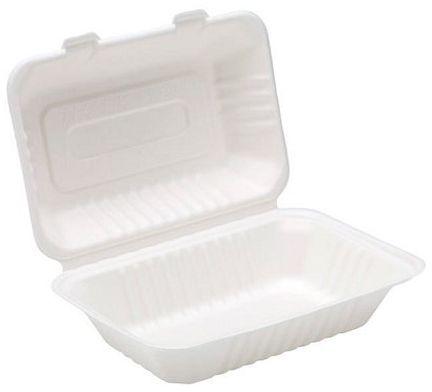 Rectangular Plain Disposable Lunch Boxes, for Food Packaging, Size : Multisizes