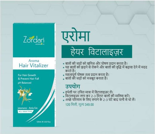 Aroma Hair Vitalizer, Packaging Size : 120 ml