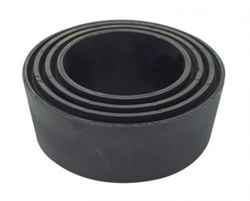 Carbon steel bearing bushes, Color : Black