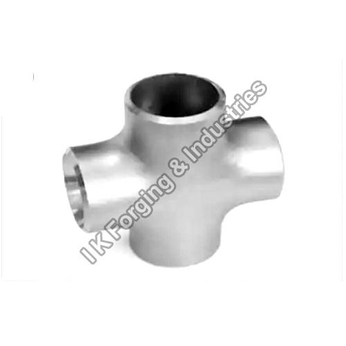 Stainless Steel Pipe Cross, Color : Grey
