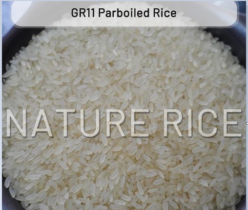 Hard Organic GR11 Parboiled Rice, Style : Dried