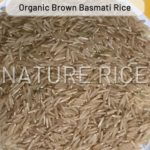 Hard Organic Brown Basmati Rice, Certification : APEDA, FSSAI, ISO 9001:2008