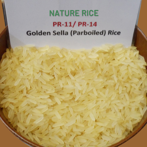 PR 11-PR 14 Golden Sella Rice, Certification : APEDA, FSSAI, ISO 9001:2008