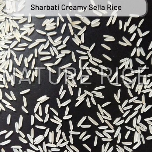 Sharbati Creamy / White Sella Rice, Certification : ISO 9001:2008
