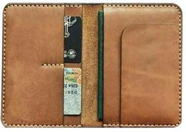 Designer Leather Card Holder, Packaging Type : Plastic Pouch
