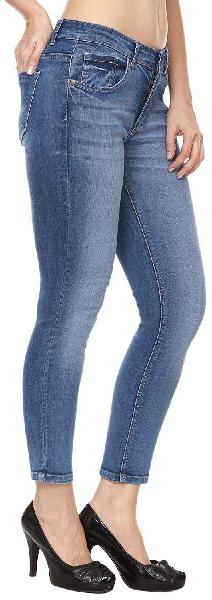 Denim Plain ladies jeans, Feature : Comfortable, Easily Washable