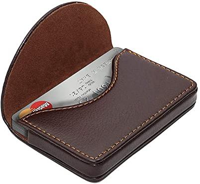 PU Leather Card Holder, Packaging Type : Plastic Pouch