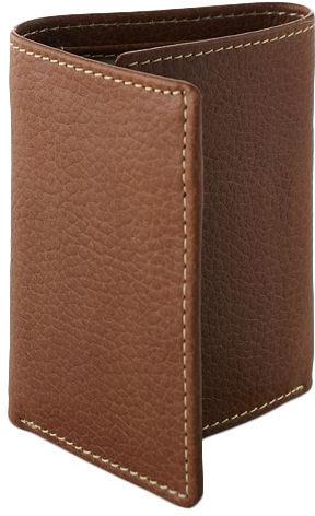 Polished Trifold Leather Wallet, for ID Proof, Gifting, Credit Card, Cash, Personal Use, Packaging Type : Plastic Packet
