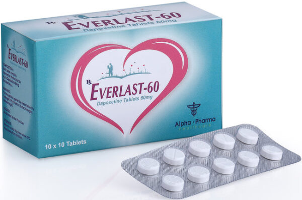 Buy Everlast-60 Dapoxetine tablets 60mg