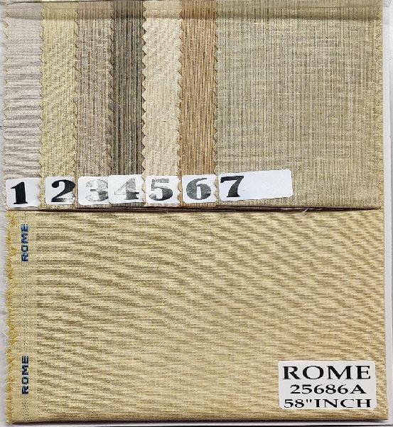 Plain Rome Polyester Cotton Fabric, Specialities : Shrink-Resistant, Tear-Resistant