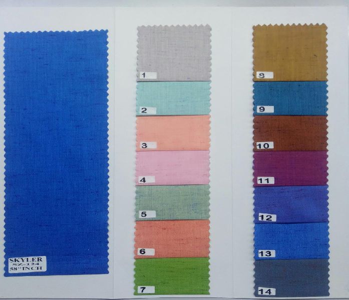 Skyler Cotton Polyester Fabric, for Garments, Feature : Anti-Shrink, Flame Retardant