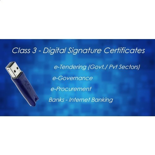 Class-3 Organization Digital Signature Certificate