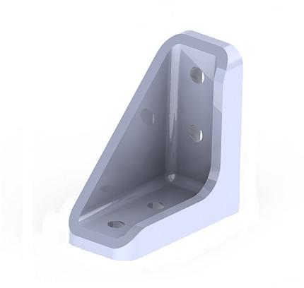 L corner Mount Bracket 90x90x45 (without screws & nuts)