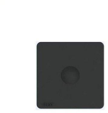 End Cover Flat 30x30 - Black Colour