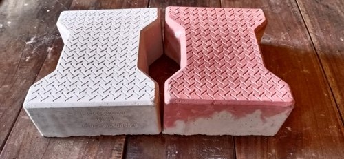 SRC Dumbbell Cement I Shape Paver Blocks, Color : Grey, Red Yellow etc.