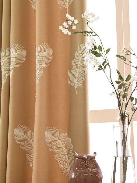 Embroidery embroidered curtains, Feature : Attractive Pattern, Dry Clean, Easily Washable