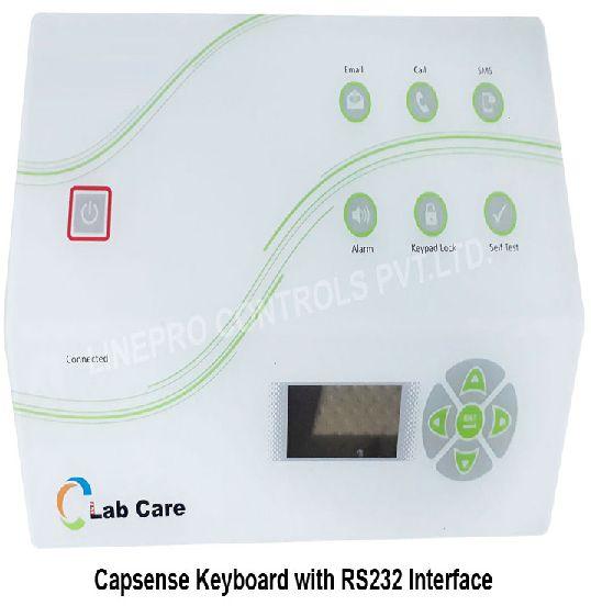 Capsense Keyboard with RS232 Interface