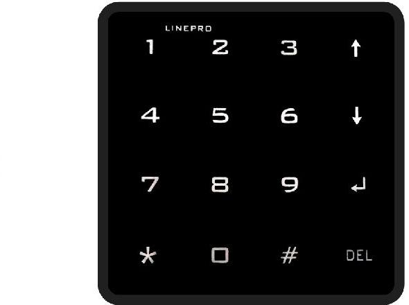 Capsense keypad