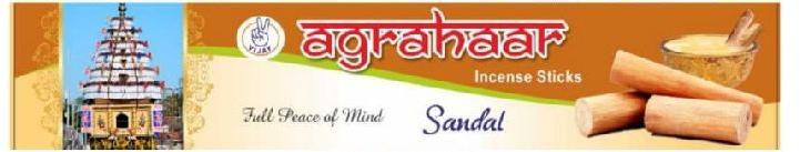 Vijay Agrahaar Sandal Incense Sticks, for Anti-Odour, Aromatic, Church etc., Packaging Type : Paper Box
