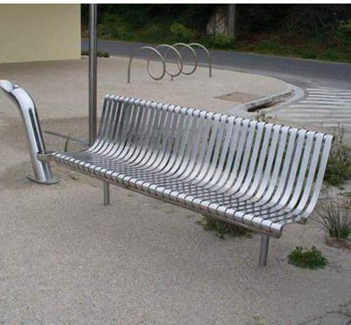 Outdoor Metal Bench