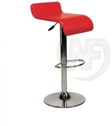 Metal Acrylic Bar Stools, Color : Red Silver