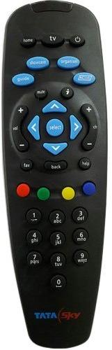 Tata Sky Remotes, Color : Black